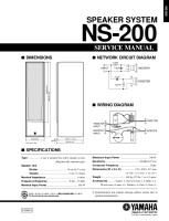 Yamaha NS-200-Service-Manual 